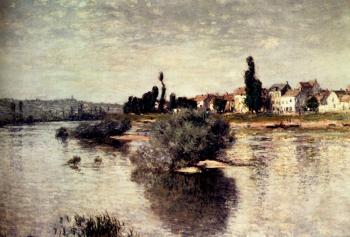 尅勞德 莫奈 The Seine At Lavacourt 尅勞德 莫奈 The Seine At Lavacourt
